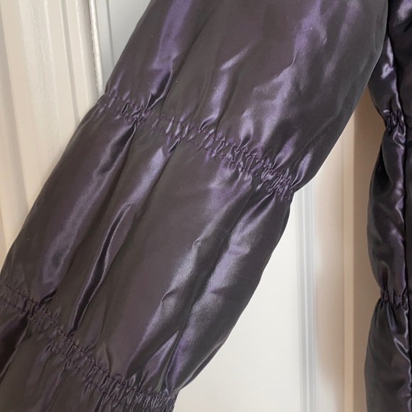 Duzzling purple black winter jacket - Picture 4 of 4